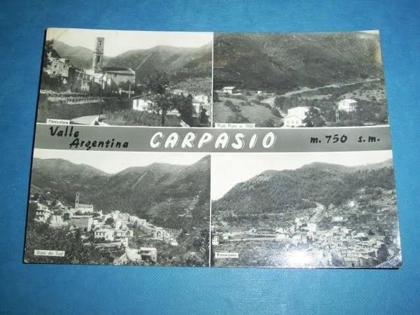 Cartolina Carpasio (Valle Argentina) - Vedute 1967. | Immagine principale
