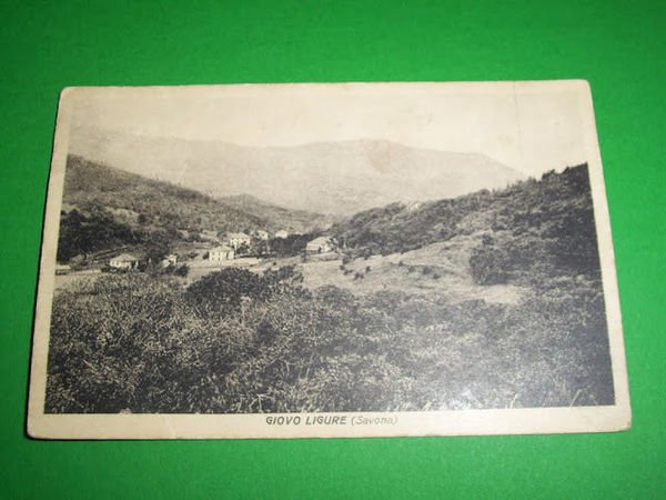 Cartolina Giovo Ligure ( Savona ) - Panorama 1930 ca