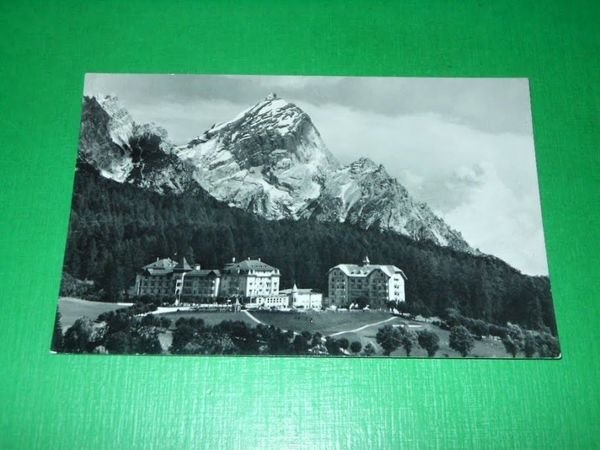 Cartolina Cortina d'Ampezzo - Miramonti Majestic Hotel 1962.