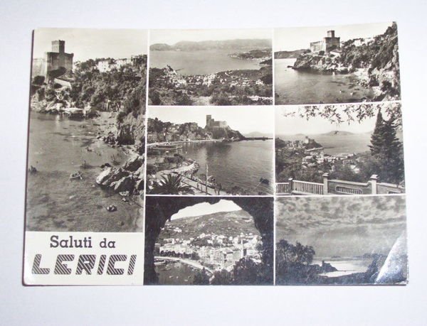 Cartolina Lerici - Vedute diverse 1968