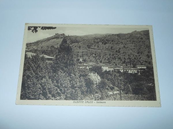 Cartolina Olgiate Calco - Valmara 1940 ca.