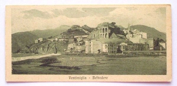 Cartolina Ventimiglia - Belvedere 1930 ca