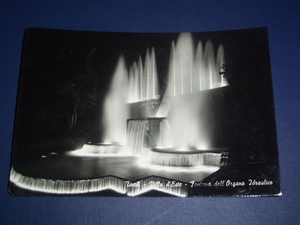 Cartolina Tivoli - Villa d' Este - Fontana dell' Organo …
