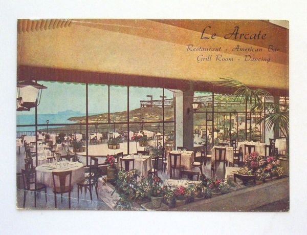 Cartolina Napoli - Ristorante Le Arcate 1970 ca.