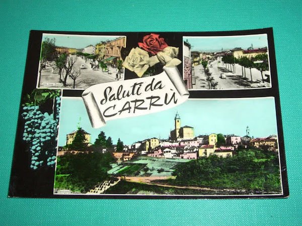 Cartolina Carrù ( Cuneo ) - Panorama - Corso L. …
