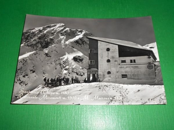 Cartolina Santuario d' Oropa - Ristorante Miramonti e M. Mucrone … | Immagine Gallery 1