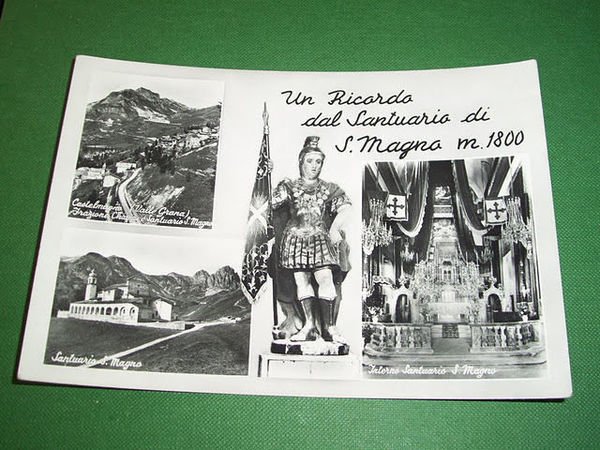 Cartolina Santuario di S. Magno - Castelmagno ( Cuneo ) …