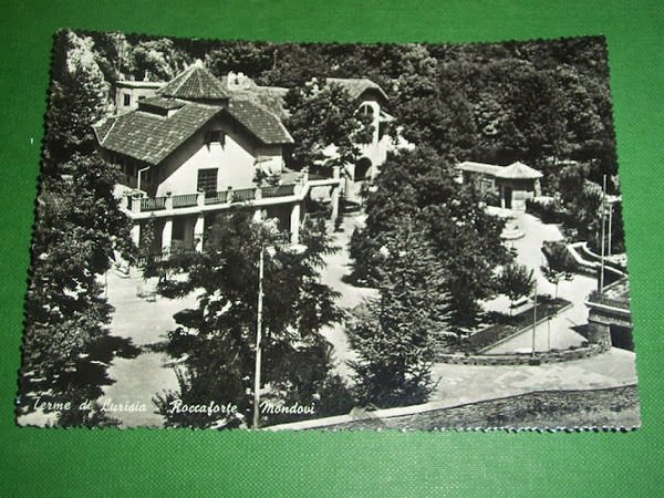 Cartolina Terme di Lurisia - Roccaforte - Mondovì 1961