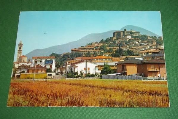 Cartolina Capriolo ( Brescia ) - Panorama e Castello 1975