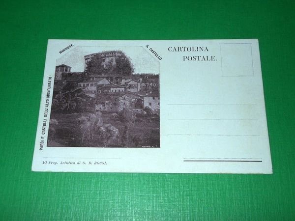 Cartolina Mornese ( Alessandria ) - Il Castello 1910 ca.