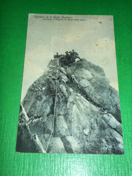 Cartolina Souvenir de la Haute Montagne - Un repos à …