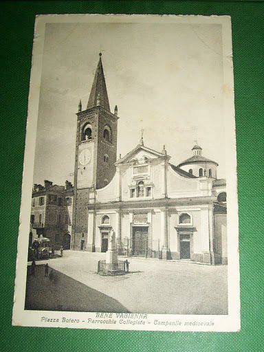 Cartolina Bene Vagienna ( Cuneo ) - Piazza Botero - … | Immagine principale