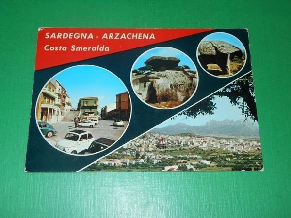 Cartolina Sardegna - Arzachena - Costa Smeralda 1972.