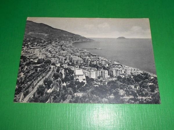 Cartolina Alassio - Panorama 1964.