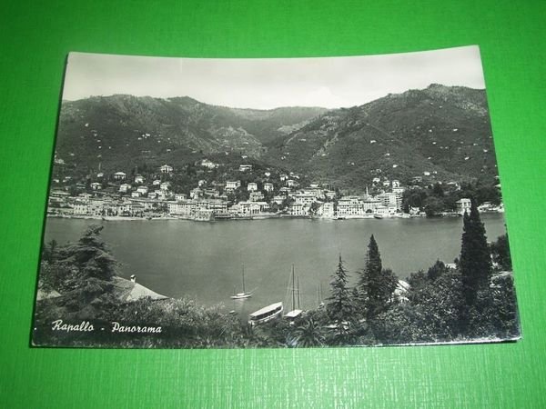 Cartolina Rapallo - Panorama 1949.