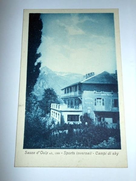 Cartolina Sauze d' Oulx - Sports invernali - Campi di …