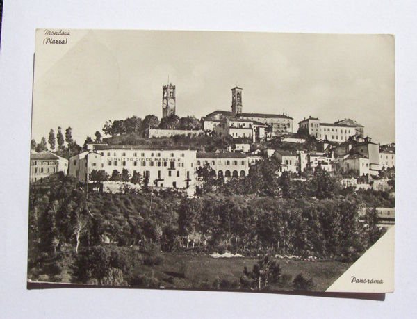 Cartolina Mondovì ( Piazza ) - Panorama 1949. | Immagine principale