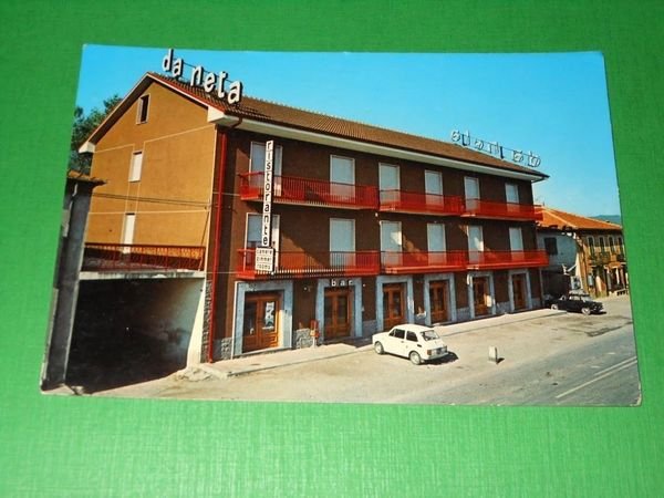 Cartolina Montechiaro d'Acqui - Ristorante Da Neta 1970 ca.