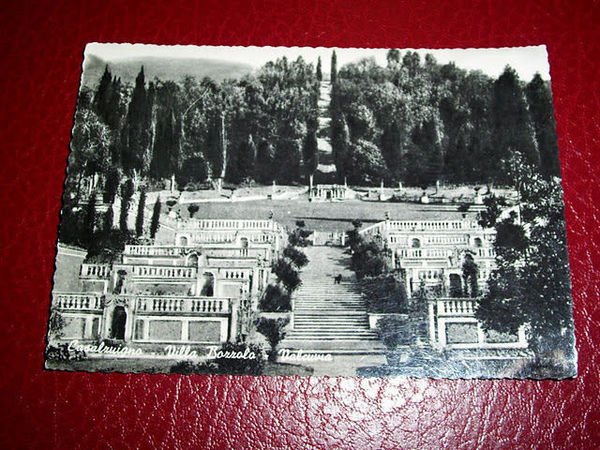 Cartolina Casalzuigno - Villa Bozzola - Valcuvia 1954.