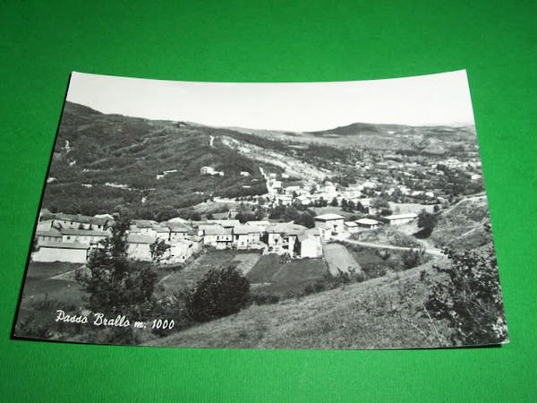 Cartolina Passo Brallo - Panorama 1965.