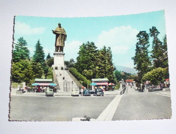 Cartolina S. Carlo in Arona - La Statua 1960 ca. | Immagine principale