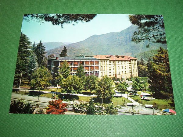 Cartolina Valcamonica - Boario Terme - Hotel Terme 1971.