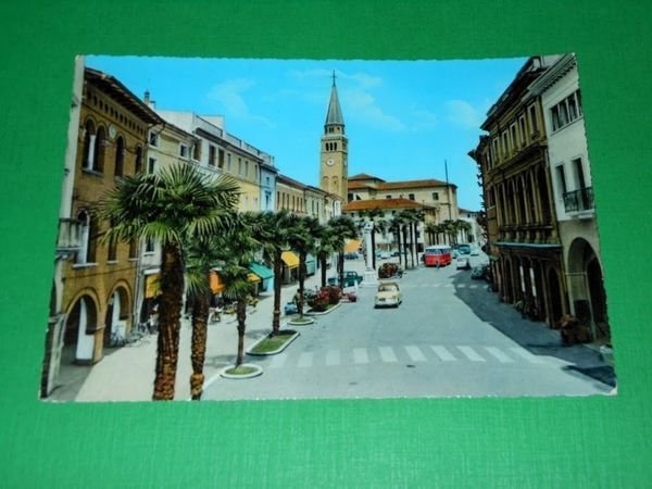 Cartolina Portogruaro - Via Martiri della Libertà 1968. | Immagine principale