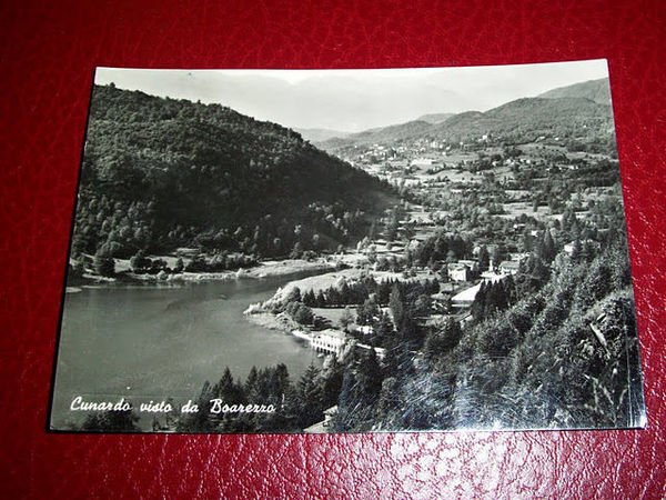 Cartolina Cunardo - Panorama visto da Boarezzo 1956