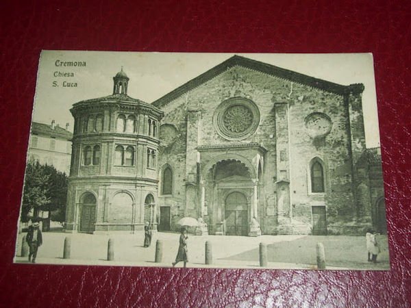 Cartolina Cremona - Chiesa S. Luca 1920 ca.