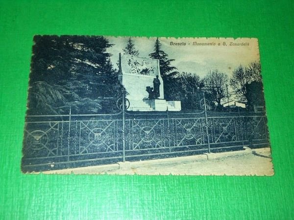 Cartolina Brescia - Monumento a G. Zanardelli 1926. | Immagine principale