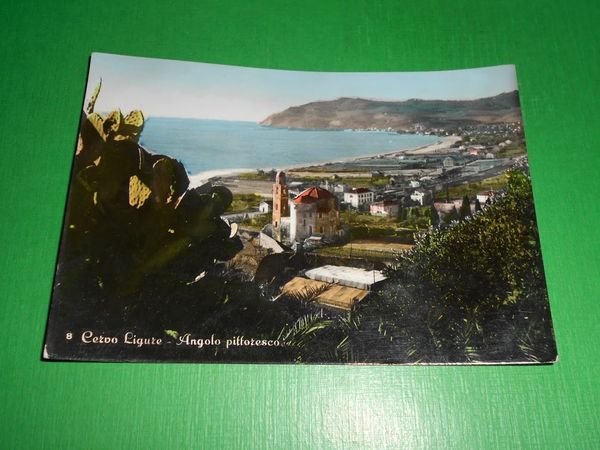 Cartolina Cervo Ligure - Angolo pittoresco 1953