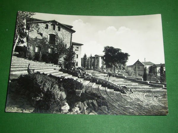 Cartolina Assisi - Pro Civitate Christiana - La Cittadella 1958.