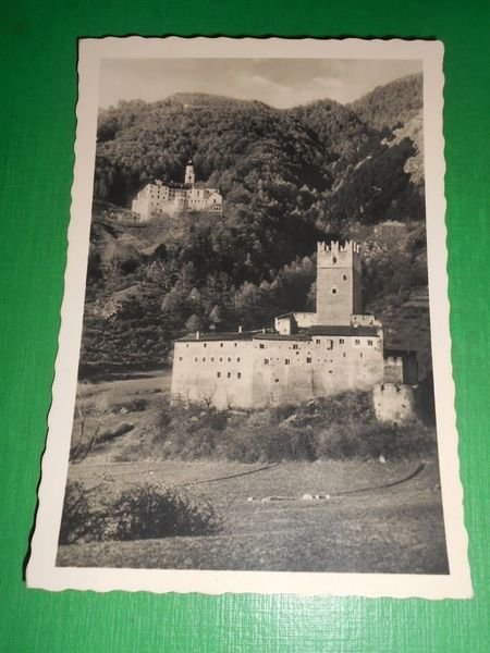 Cartolina Burgusio - Venosta - Monastero Monte Maria 1940 ca.