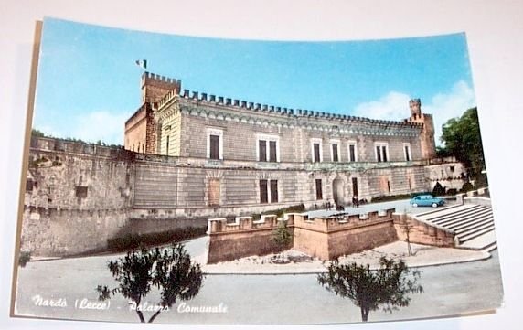 Cartolina Nardò Palazzo Comunale Lecce 1959. | Immagine principale