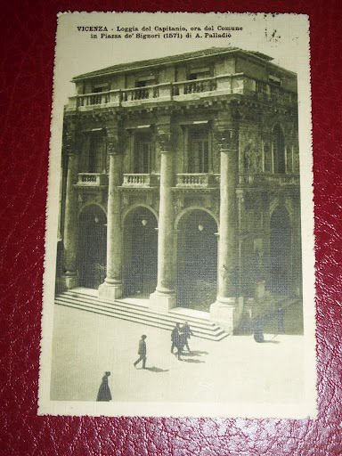 Cartolina Vicenza - Loggia del Capitanio 1916.