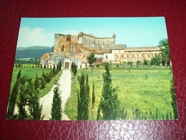 Cartolina Siena - Abbazia di S. Galgano 1970 ca.