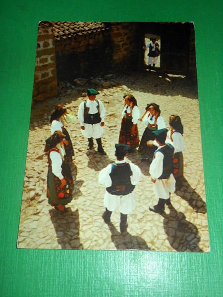 Cartolina Samugheo - Costumi sardi 1977