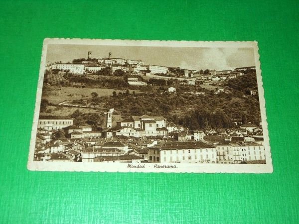 Cartolina Mondovì - Panorama 1939