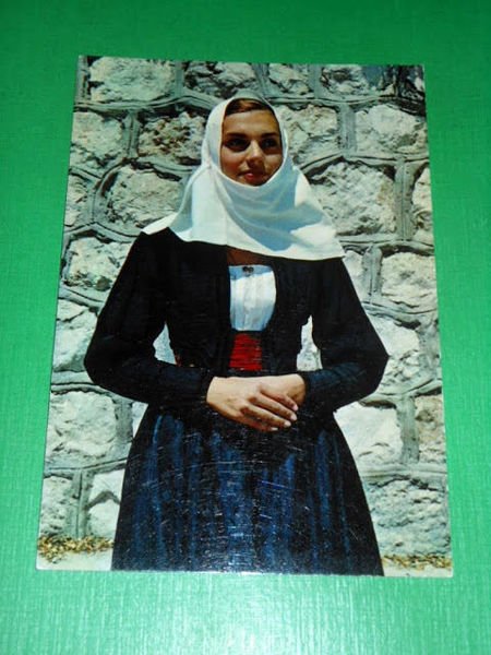 Cartolina Costumi Sardi - Costume di Sedilo ( Oristano ) …