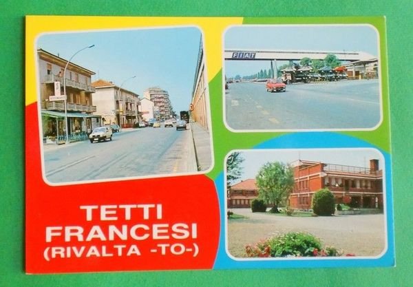 Cartolina Tetti Francesi (Rivalta - TO) - 1975