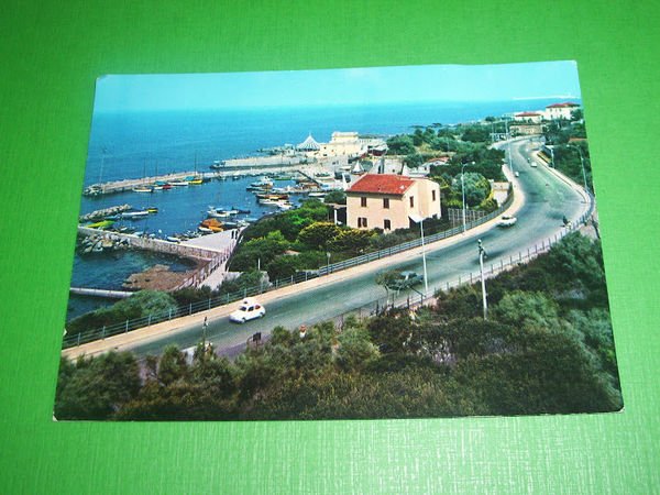 Cartolina Livorno - Antignano di Livorno - Il porto 1960 …