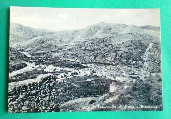 Cartolina Francavilla di Sicilia - Panorama - 1958 | Immagine principale