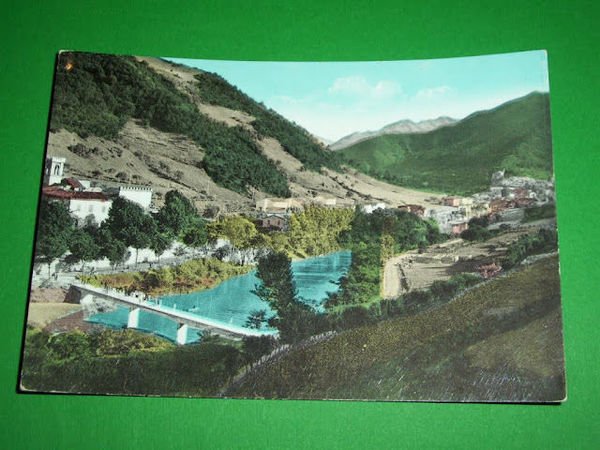 Cartolina Marradi ( Firenze ) - Panorama e Lago 1963. | Immagine principale
