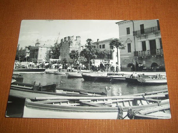 Cartolina Bardolino ( Lago di Garda ) - Il Porto …
