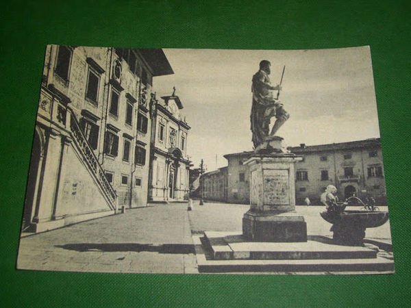 Cartolina Pisa - Piazza dei Cavalieri - Statua di Ferdinando …