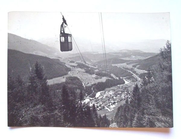 Cartolina Funivia Rio Pusteria - Maranza 1959
