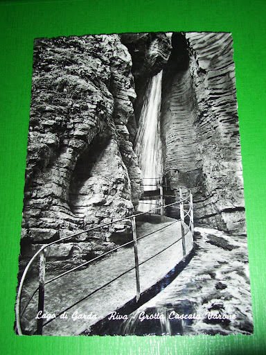 Cartolina Lago di Garda - Riva - Grotta Cascata Varone …