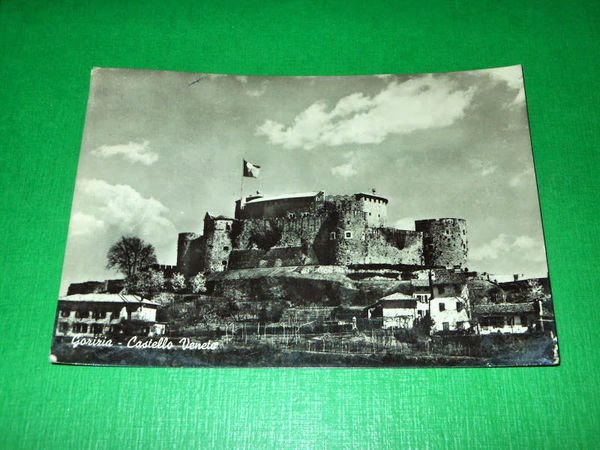 Cartolina Gorizia - Castello Veneto 1955