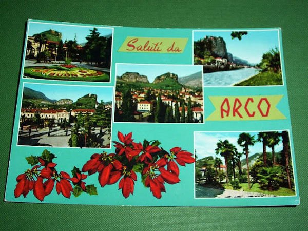 Cartolina Arco ( Trento ) - AVedute diverse 1965 ca