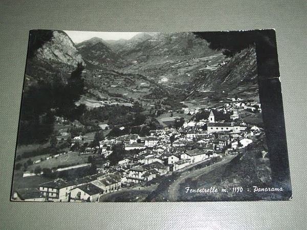 Cartolina Fenestrelle (Torino) - Panorama 1954